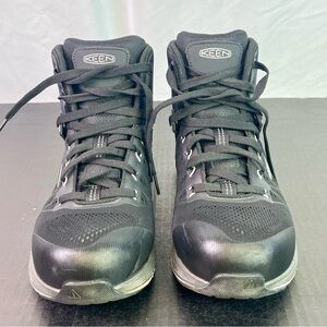 KEEN Men's Black Vista Energy Mid Work Boot (Comp Toe) Size 8.5